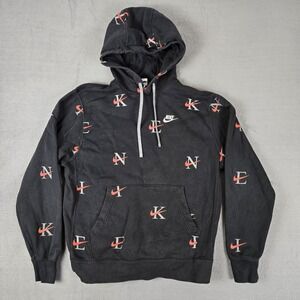 Nike Sportwear Club Fleece Hooded Gym Workout Sweatshirt Mens‎ Medium DV9601-011